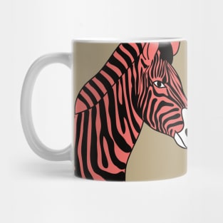 Pink zebra Mug